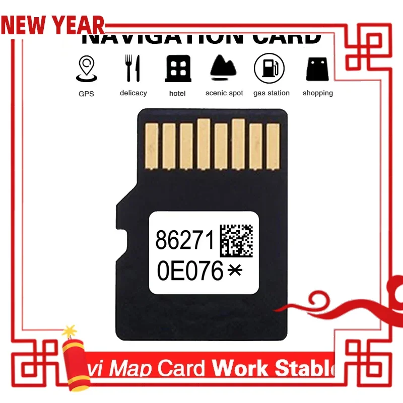 

Latest Maps Update Navigation GPS Card 2024 Fit for Toyota 0E076 Prius 4Runner Accessories