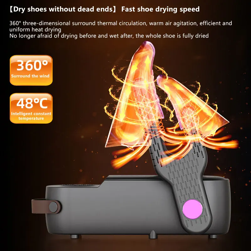 New Foldable Touch Screen Shoe Dryer Fast Heating Sterilization Hot Air Deodorizer Dehumidifier Deodorizing Socks Dryer