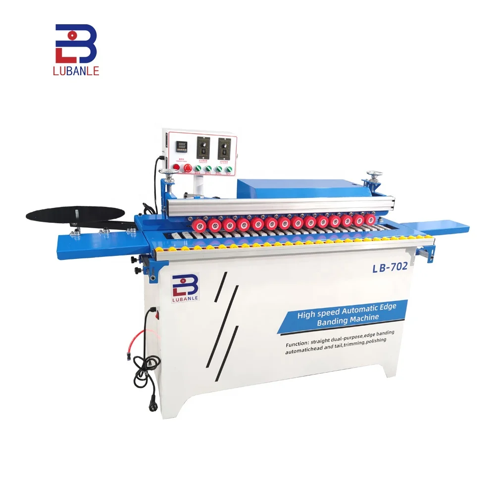 Small mini portable automatic edge banding machine for woodworking