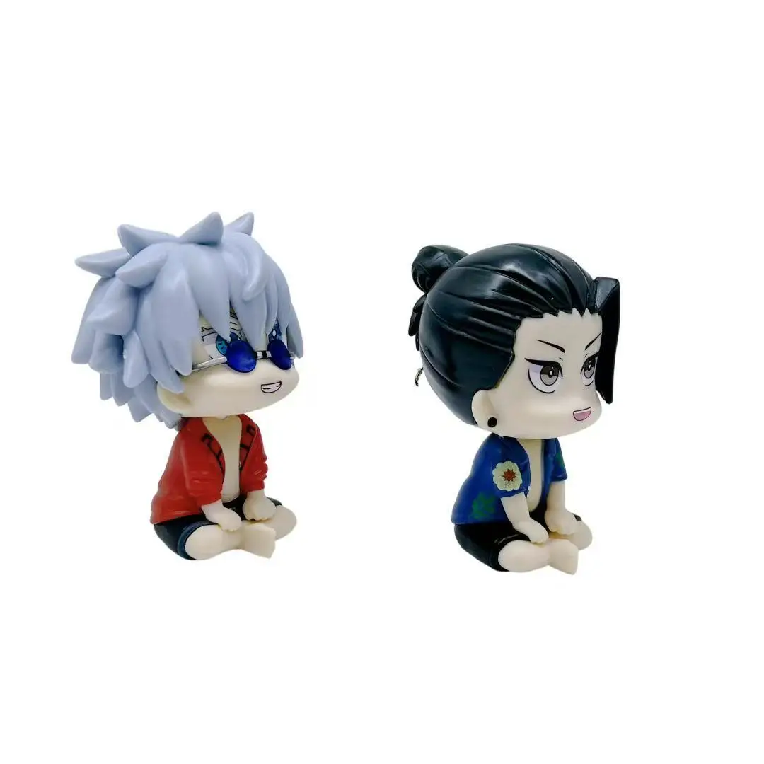 ألعاب أصلية أصلية من MegaHouse Look up Jujutsu Kaisen Gojo Satoru & Geto Suguru Q-version ألعاب قابلة للجمع 11 سم