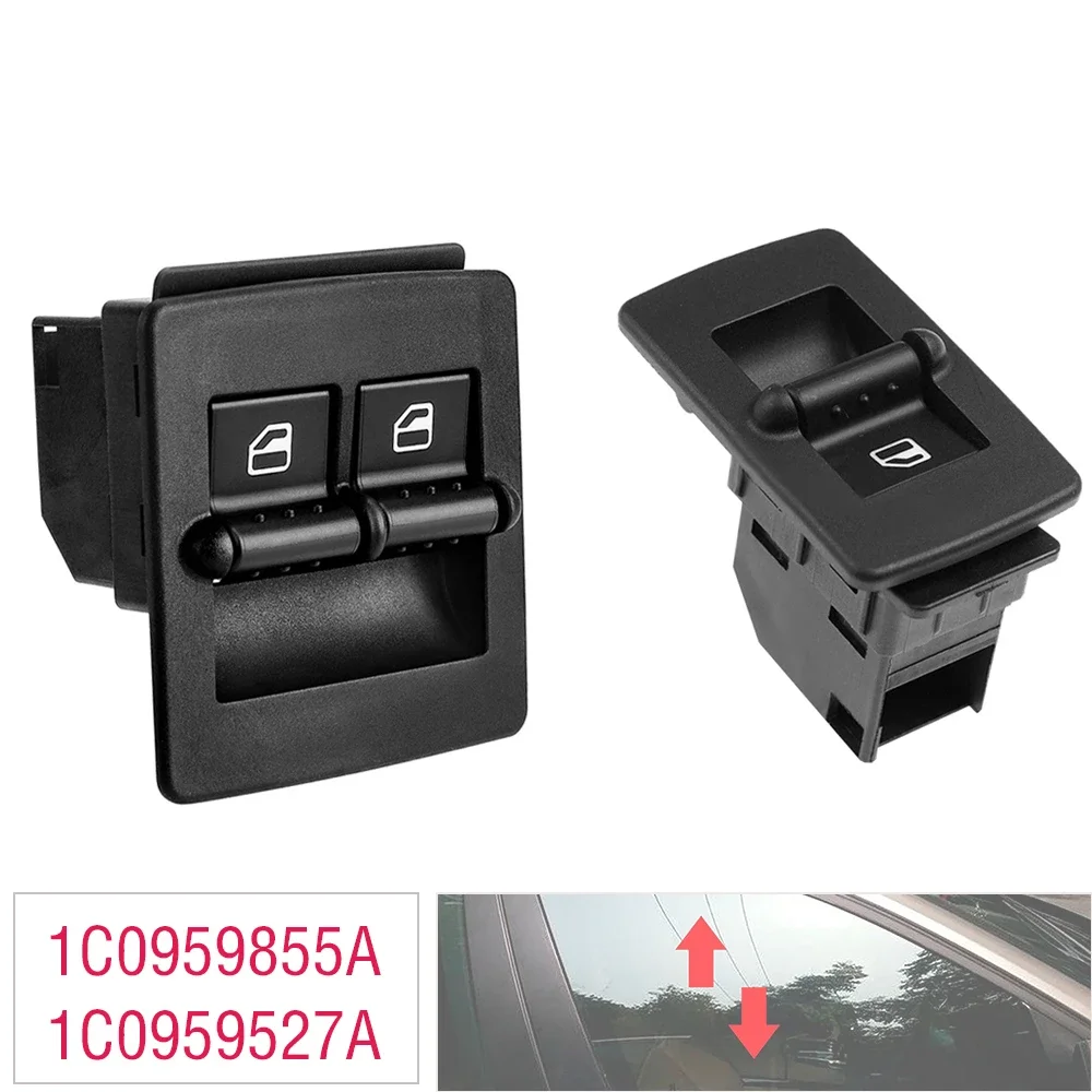 Electric Power Master Window Switch Direct Replacement for Volkswagen Beetle for VW 1998-2010 1C0959527 1C0959855A