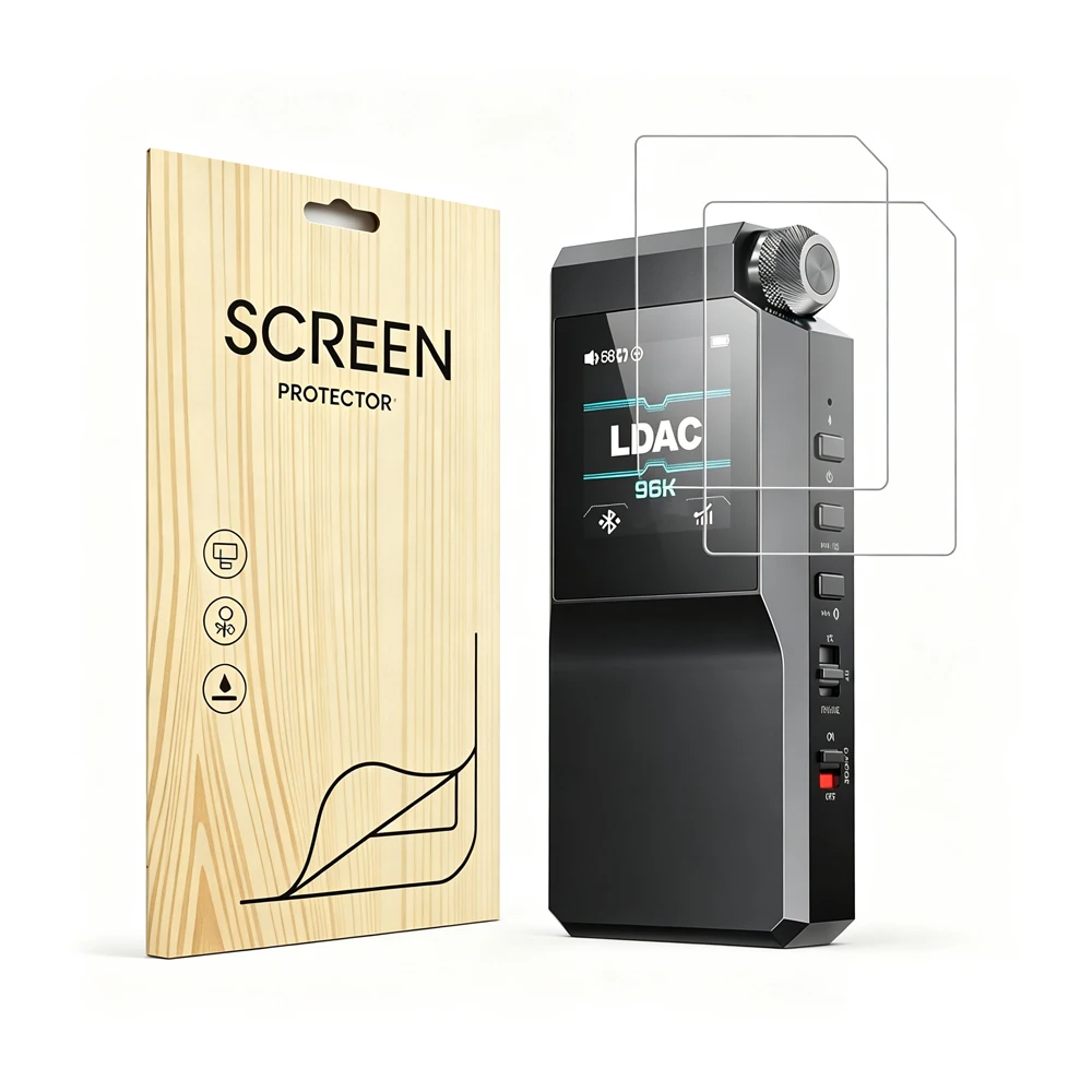 Screen Protector Scratch Resistant Shield Film for FiiO BTR17 Music Player Accessories