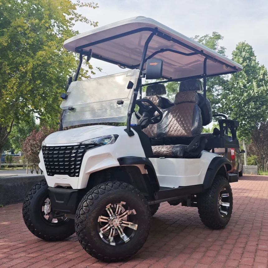 

Electric Hunting Buggy Motorized Push Pull Golf Caddy Manufacturers Golf Trolley Independent Front Suspension Electric Golf Cart
