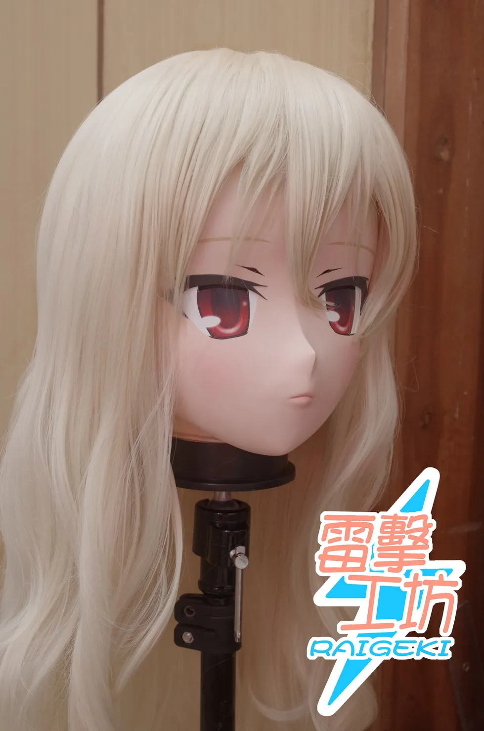 (KM9169) Handmade Female Sweet Girl Resin Crossdress Outfit Cosplay Japanese Animegao Role Play Kigurumi Mask