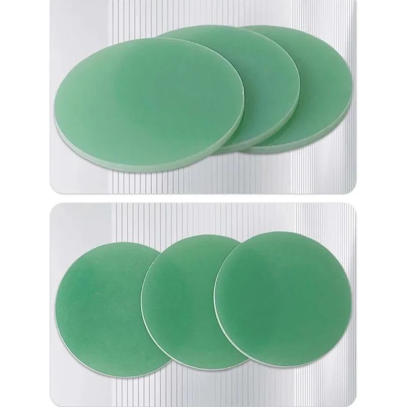 FR-4 3240 Epoxy Round Board Water Green Insulation Plate 80-200mm Diameter