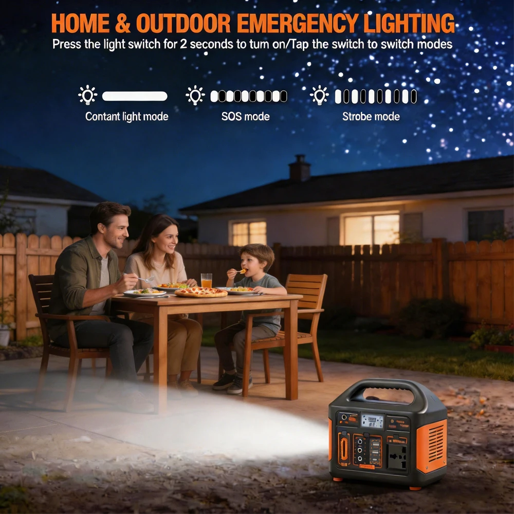 500W Portable Power Station 7