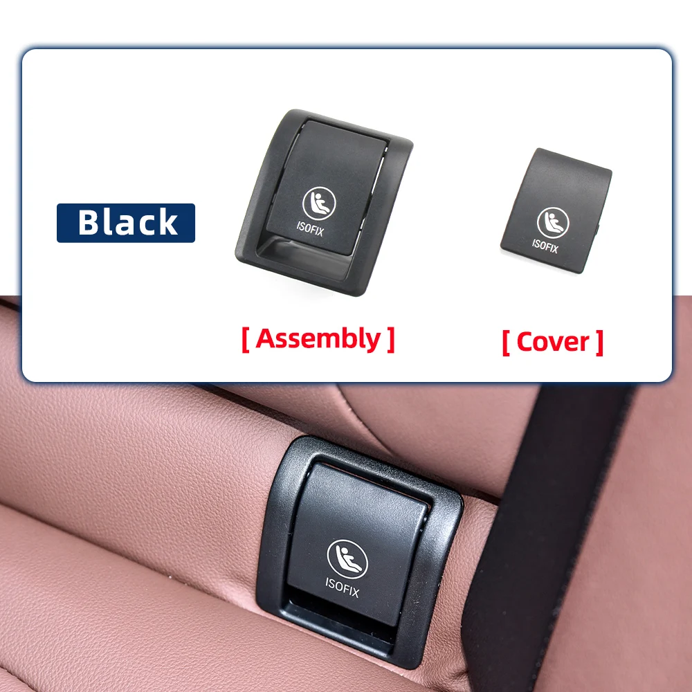 Rear Child Seat Anchor Safety ISOFIX Cover Restraint For BMW X5 G05 Car Rear Seat Hook Buckle cover plate 2019-23 Accessories