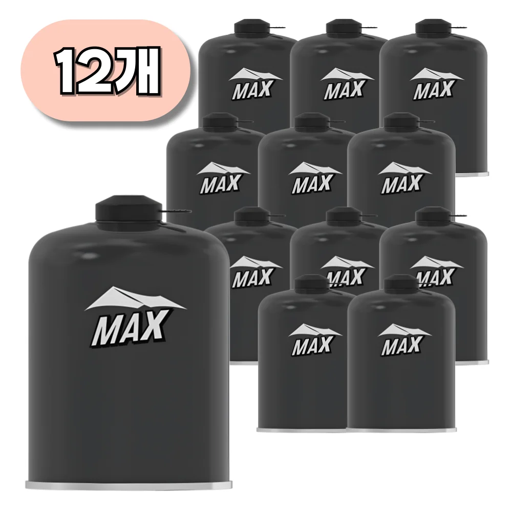 ماكس التخييم Isogas 450 جرام Isobutane التخييم الطبخ الطبخ الموقد الشعلة الوقود X 12 قطعة #1