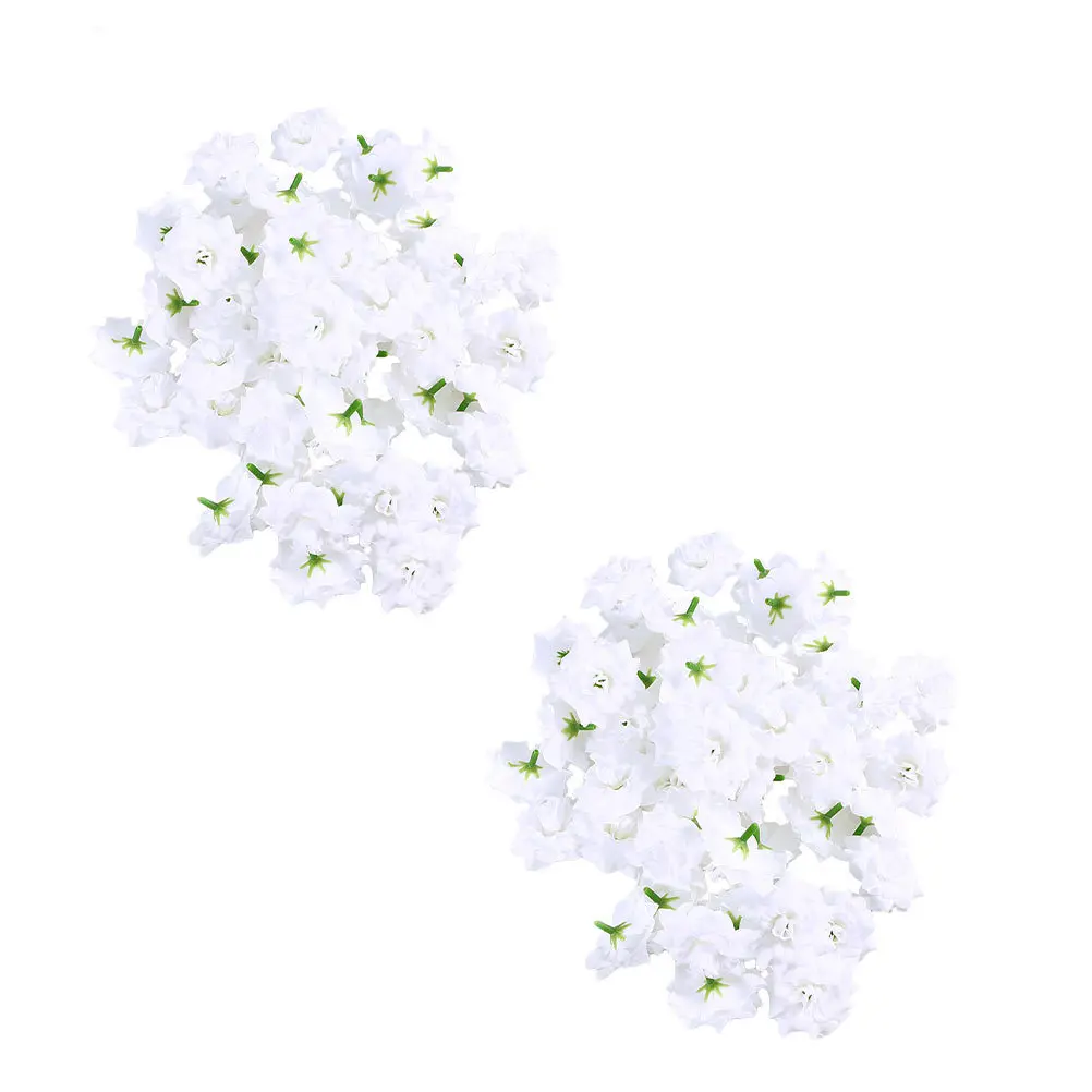 

100Pcs Simulation Rose Heads Fake Rose Decor Wedding Scene Layout Silk Flower DIY Decorations DIY Flower Decoration