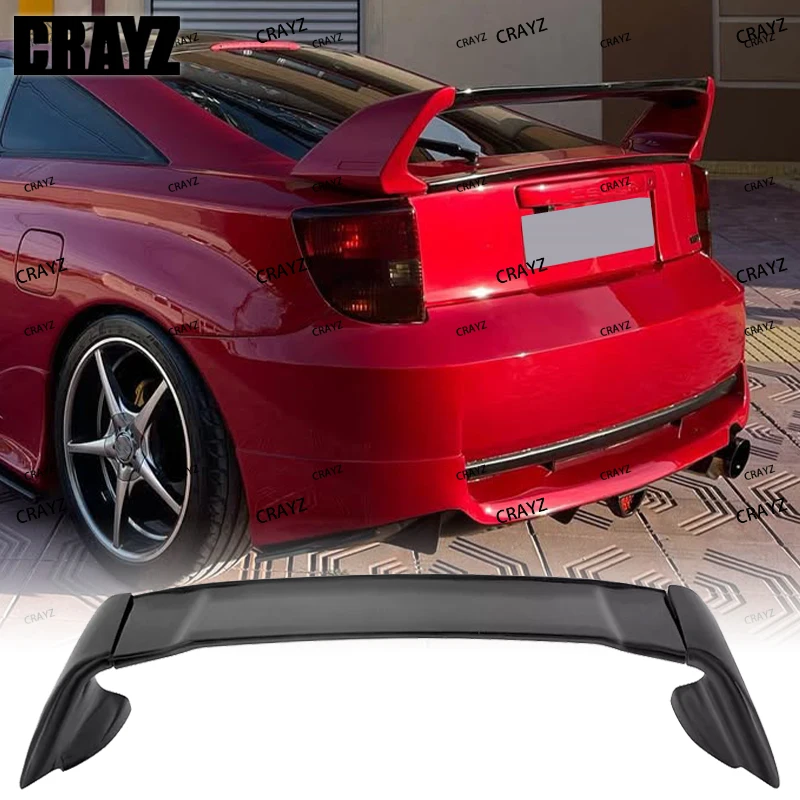 For TOYOTA CELICA Rear TRUNK SPOILER VVT 2000 02 03 04 2005 High Quality ABS Plastic Car GT Spoiler Trunk Boot Wing Spoiler view 3