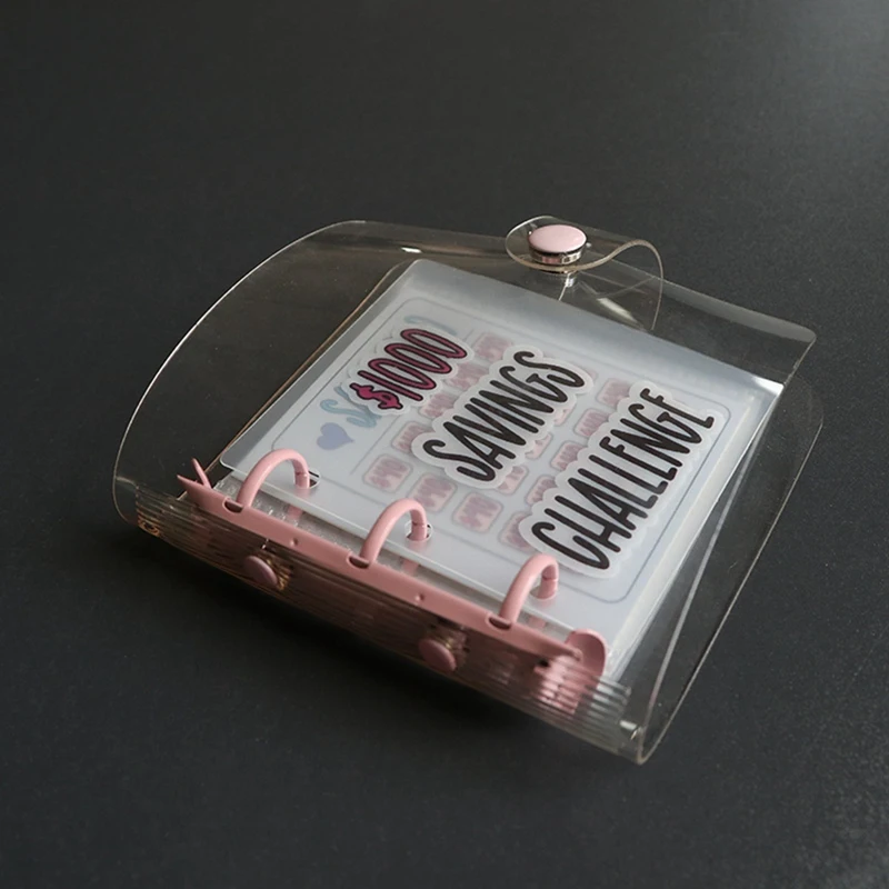 Money Saving Binder Savings Binder Savings Challenges Book With Envelopes, Envelope Savings Challenge