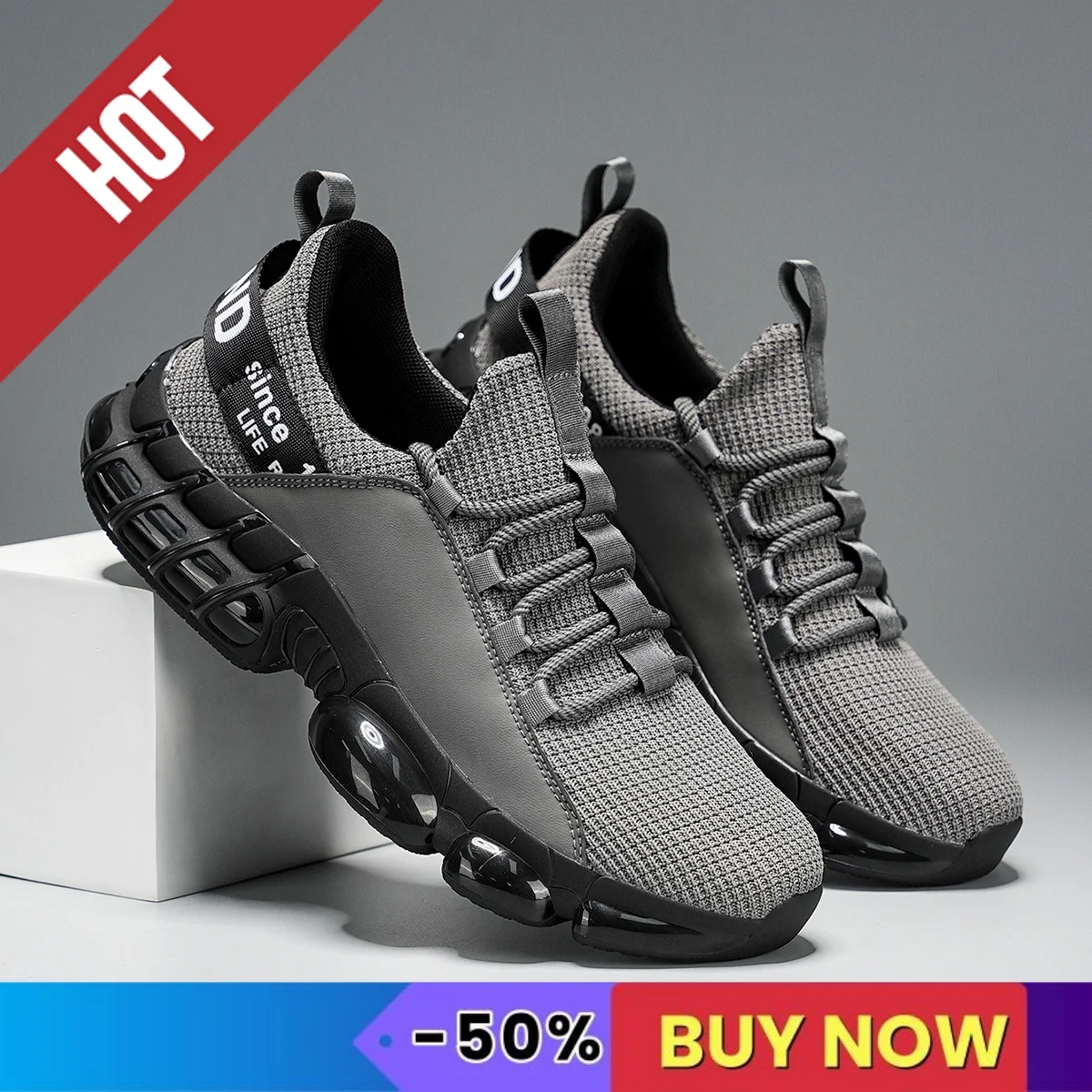 أحذية الجري الرياضية للرجال أحذية رياضية ماراثون خفيفة تسمح بمرور الهواء ومريحة للتدريب الرياضي للرجال أحذية رياضية ناعمة للتنس وسادة هوائية
