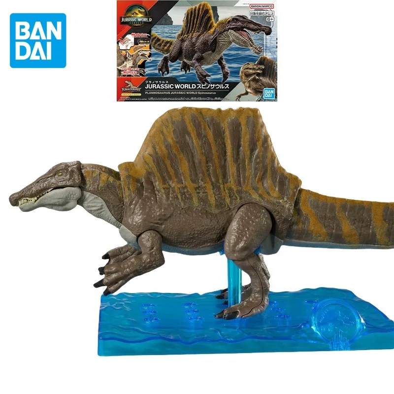 

Bandai Original Anime JURASSIC WORLD Spinosaurus Action Figure Assembly Model Toys Collectible Model Gifts for Children