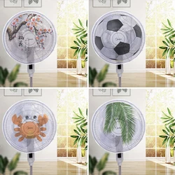 Ventiladores elétricos redondos capa à prova de poeira proteção de segurança capa contra poeira doméstica