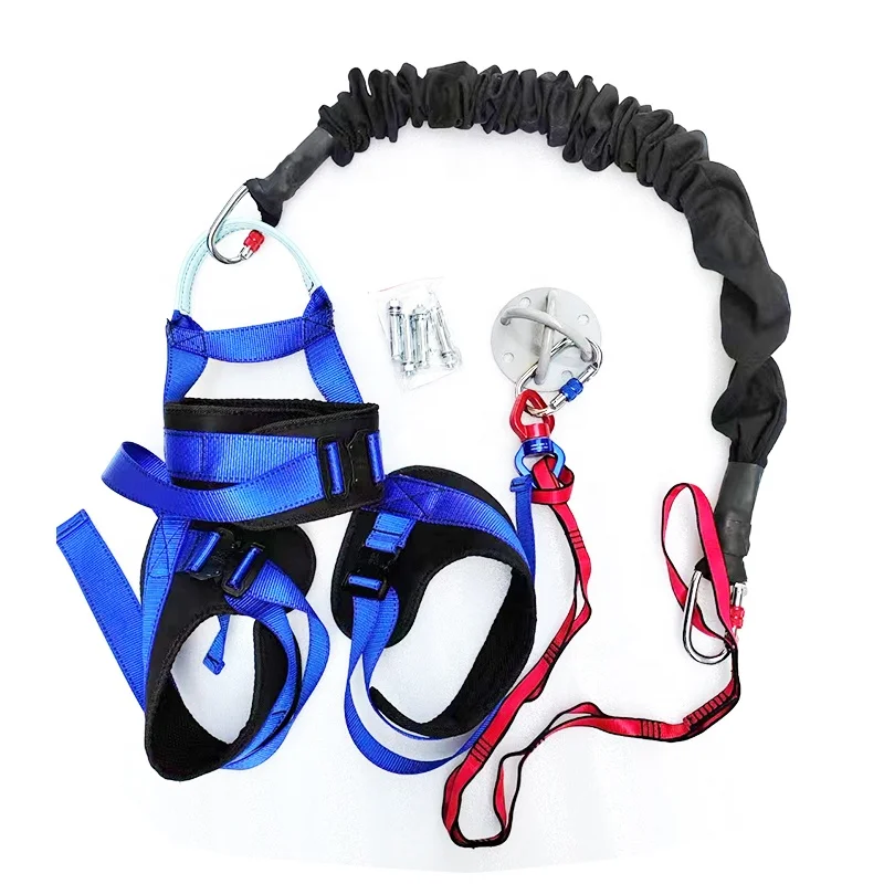 

High Quality Factory Direct Sale Whole Set Yoga Strap With Safety Harness Indoor Use To Have Exercise With Different Loadbearing
