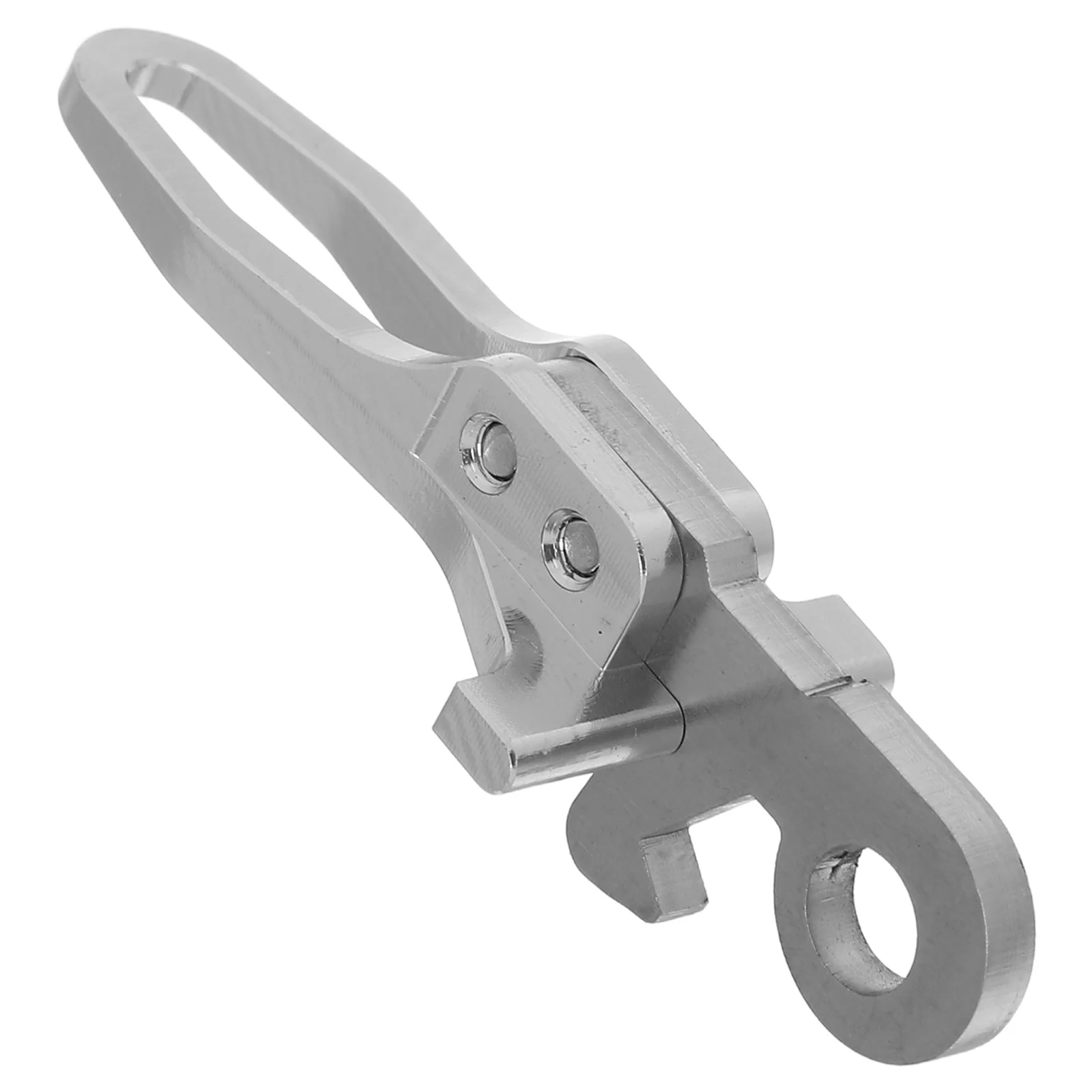 

Folding Bike Seat Post Clamp - Quick Release Aluminum Alloy Bicycle Seat Clamp with Hook - Stable Saddle Mount for Cycling