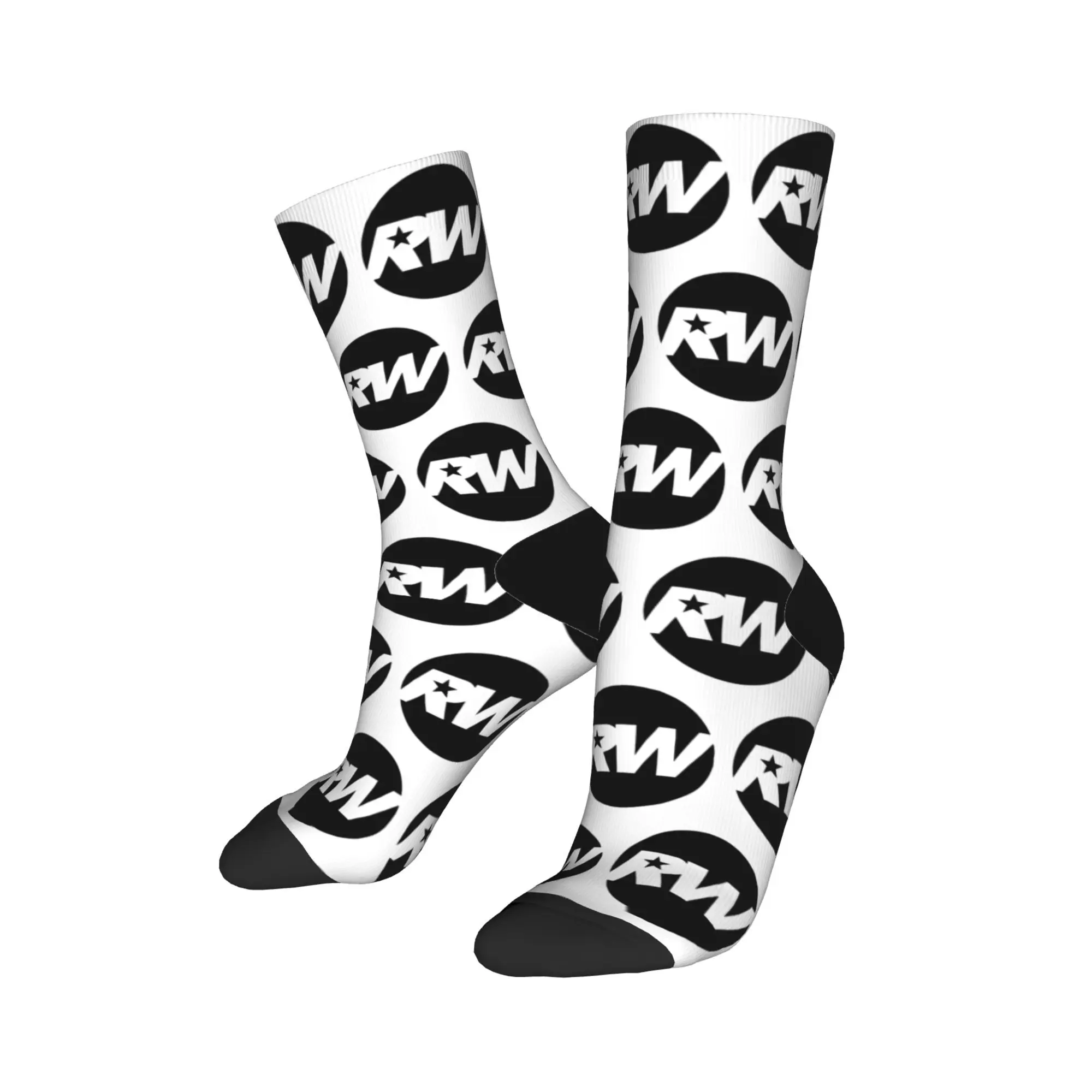 

Robbie Williams Socks Men's Women's Polyester Casual Socks High Quality Spring Summer Autumn Winter Middle Tube Socks Gift