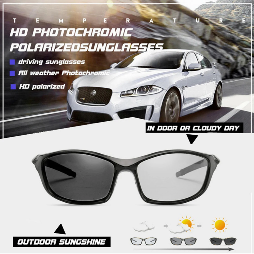 AIELBRO Cycling sunglasses Photochromic Sunglasses Man Cycling Glasses Polarized Bicycle Glasses gafas ciclismo Glasses