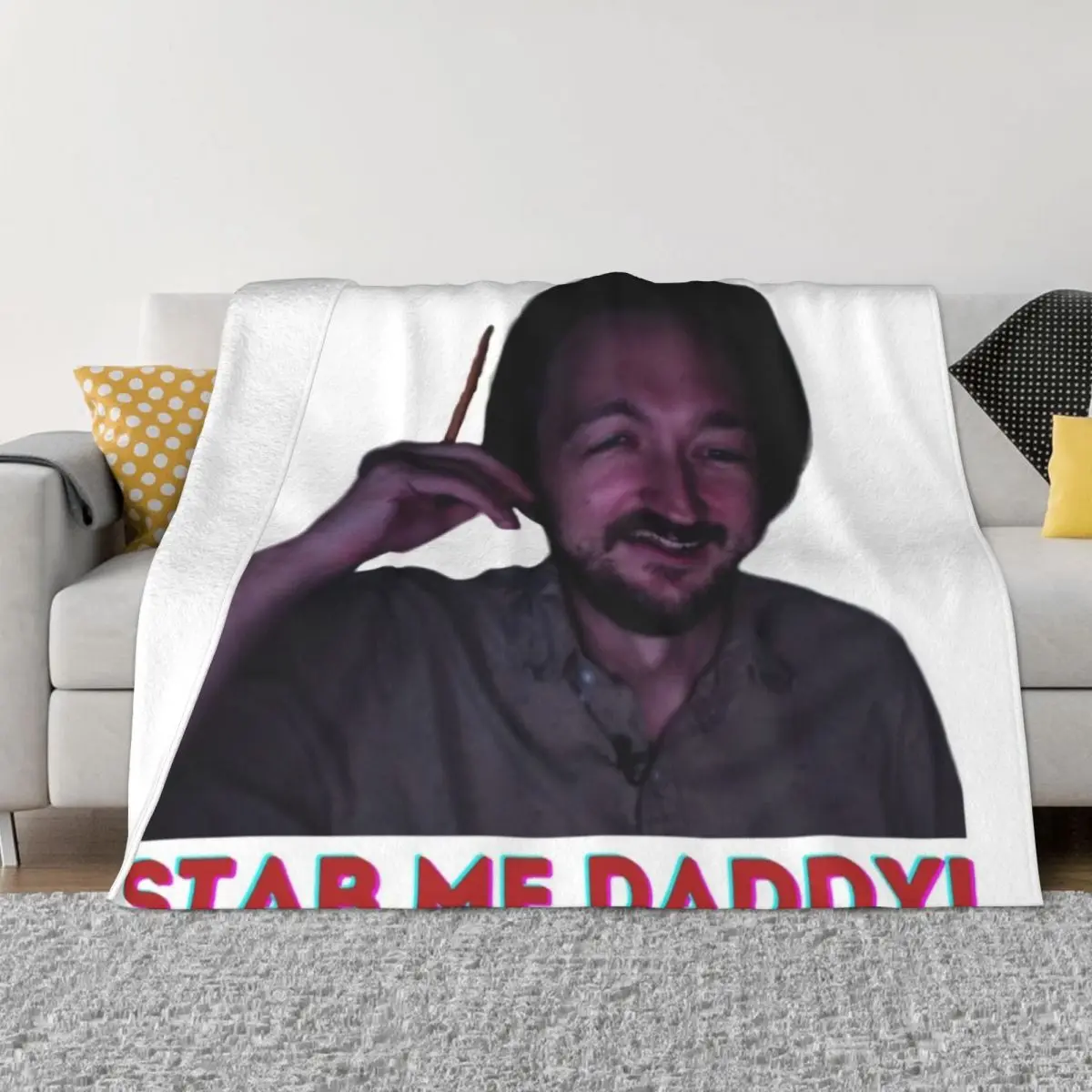 

Stab Me Daddy - Shane Madej quotes Throw Blanket Cute Blanket warm blanket for winter