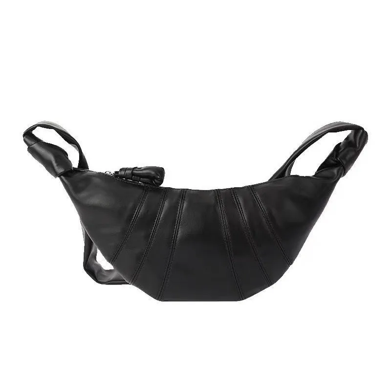 

Fashion Dumpling Bag Large Capacity Soft PU Women's Shoulder Bag Luxury Designer Handbag Celebrity The Same Crossbody Bags