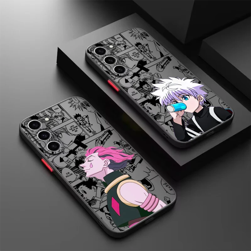 

Anime Killua Hunter X Hunter Frosted Translucent For Samsung A53 A52 A33 A32 A51 A71 A21S A13 A73 A50 A22 A12 5G Cover