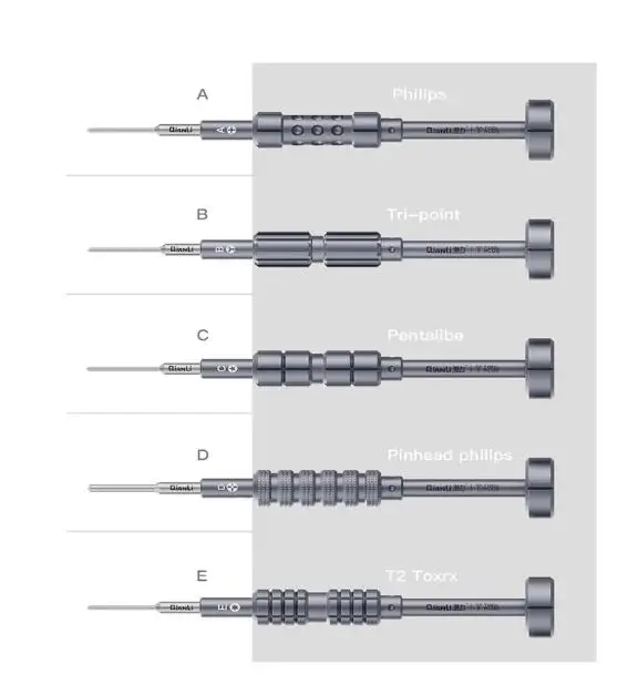 QianLi ITor-3D Magnetic Screwdriver Set, High Quality, Hard Batch,For Samsung IP, IPad Repair Tool