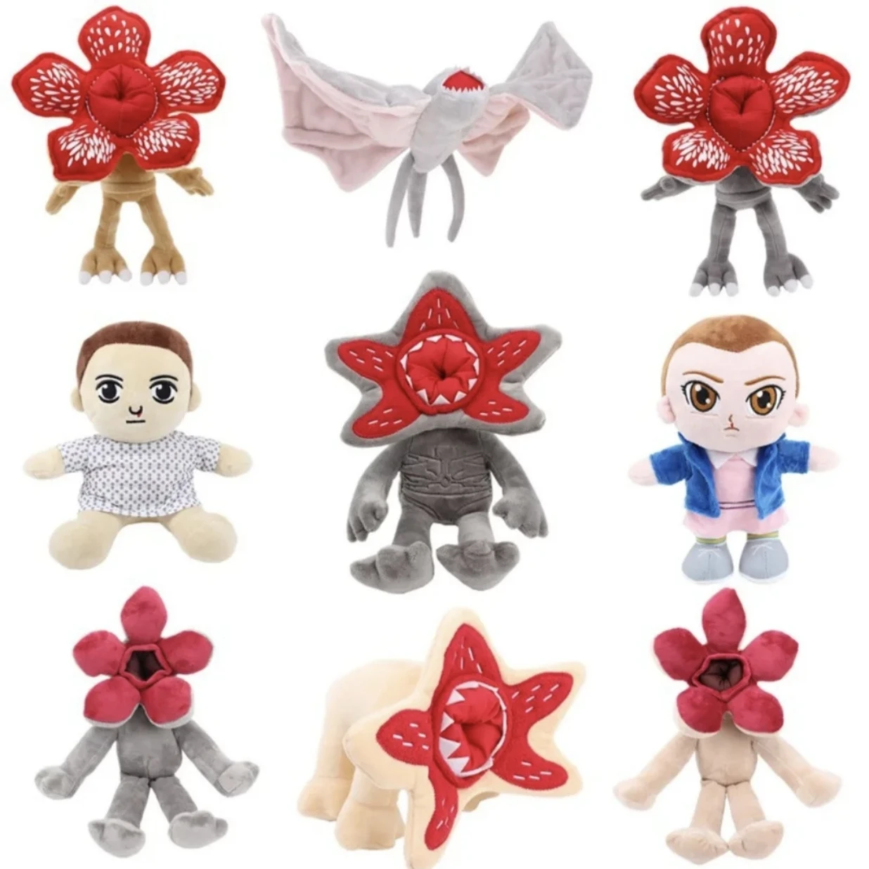 

Hot Cartoon Game Characters Plush Toys Cute Eleven Demogorgon Stuffed Dolls Kids Baby Gifts For Children Boys Halloween Girls