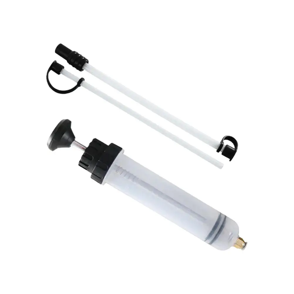 200/500cc Car Oil Fluid Extractor Auto Oil Change Syringe & Filler Manual Suction Hose Fluid Evacuator With Change Pump Oil R1a8