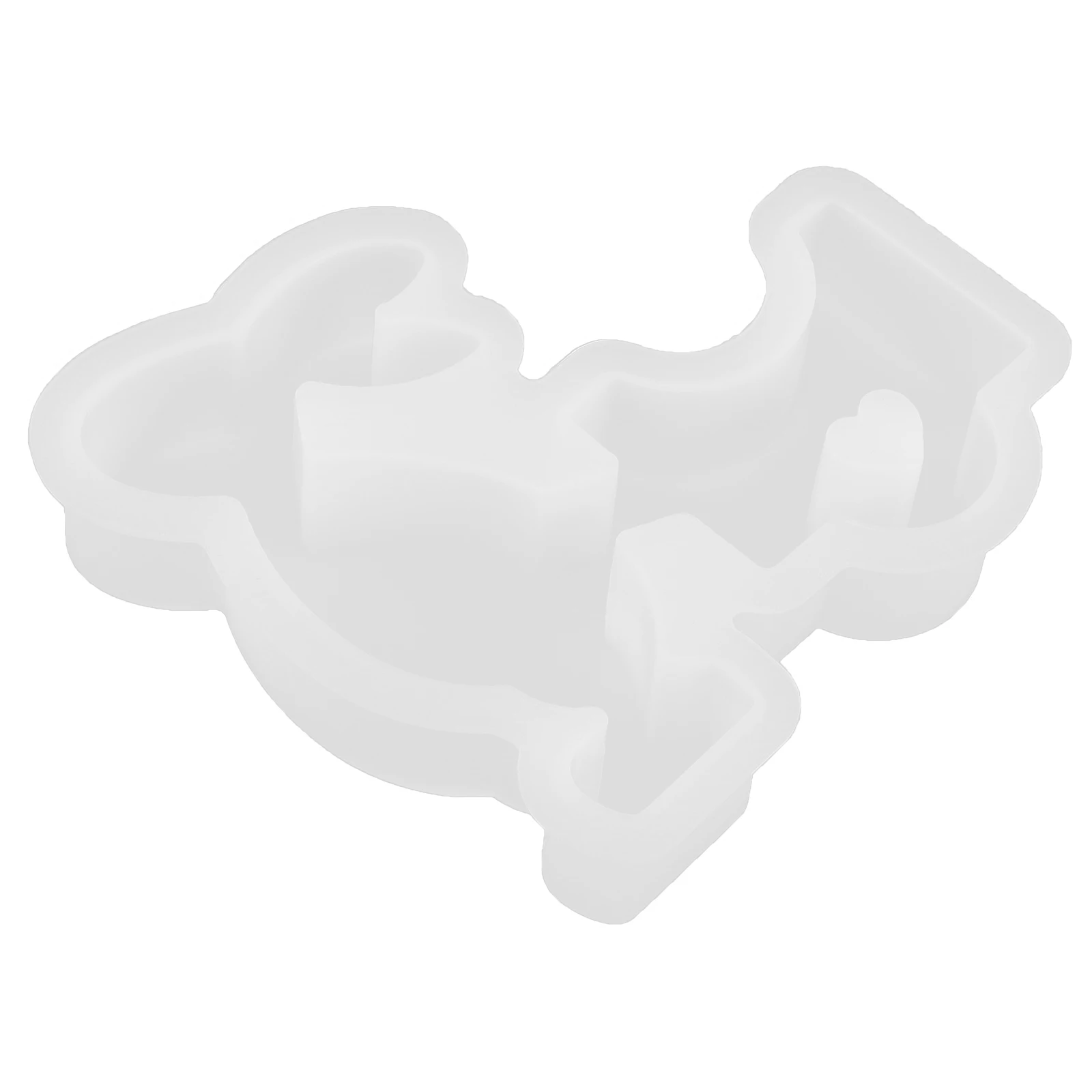 

Rabbit Silicone Mold for DIY Crafts Jewelry Accessories Epoxy Casting Flexible Safe Practical Treats Chocolates Candies Wall