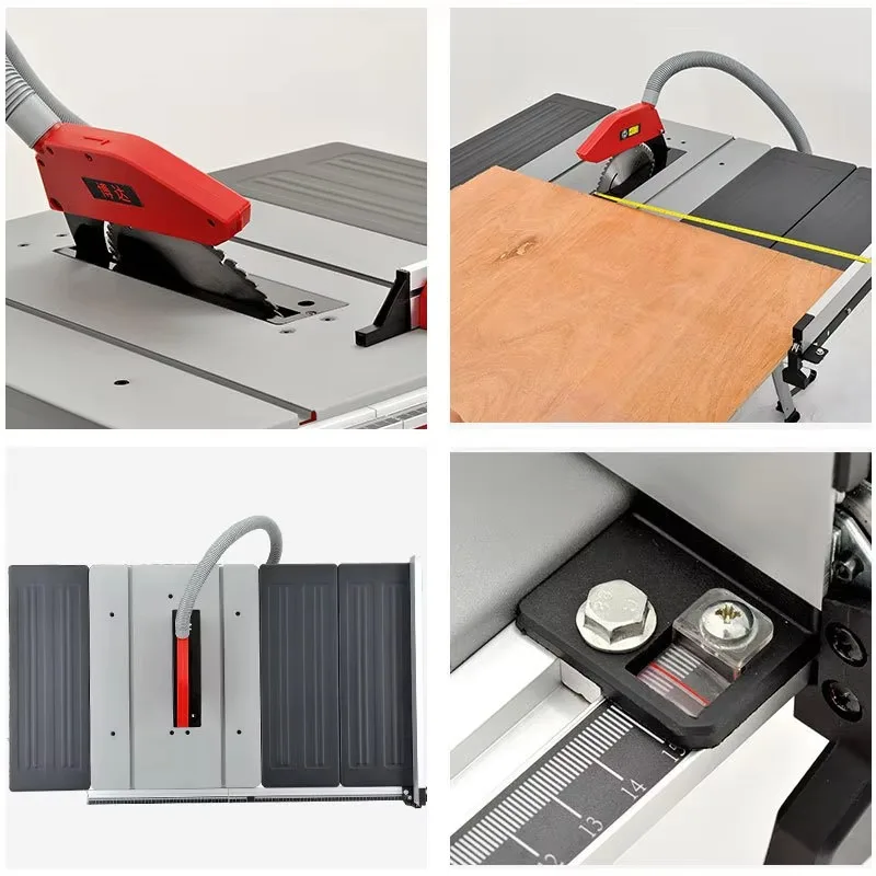 Multifunctional Household Wood Cutting Machine Mini Desktop Type for Woodworking Machinery and Sawing Equipment