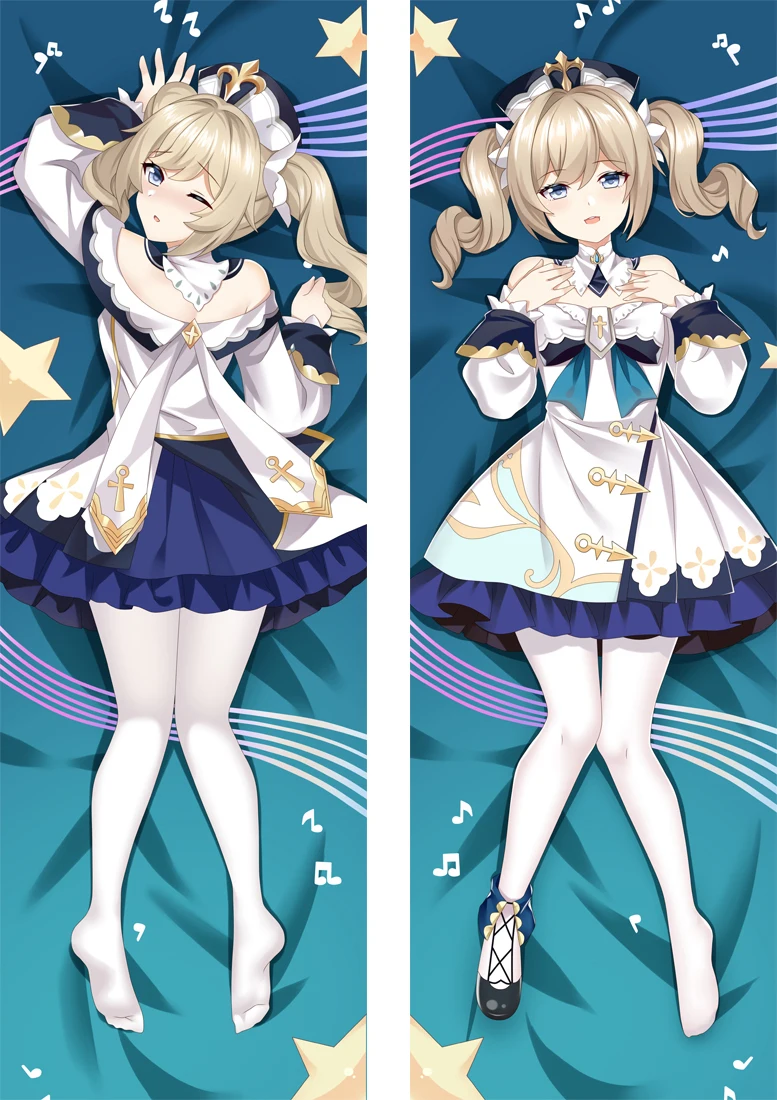 Japanese Body Girl Genshin Impact Figure Dakimakura Loli Otaku Pillow Cover Kawaii Anime Pillowcase Waifu