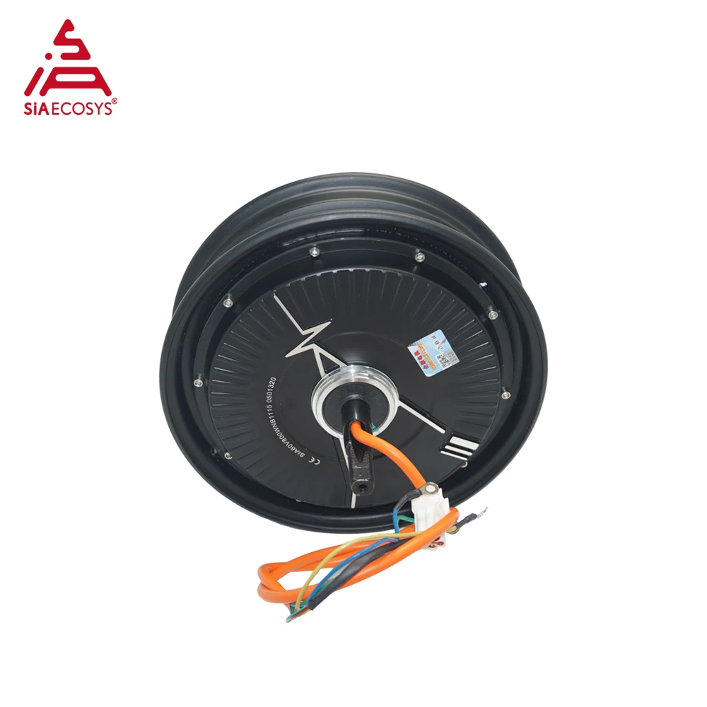 SiAECOSYS Complete Hub Motor Kit 1500W QS212 with Votol EM85-2 Controller SCJ 4.3inch LCD Display for E-Scooter Conversion