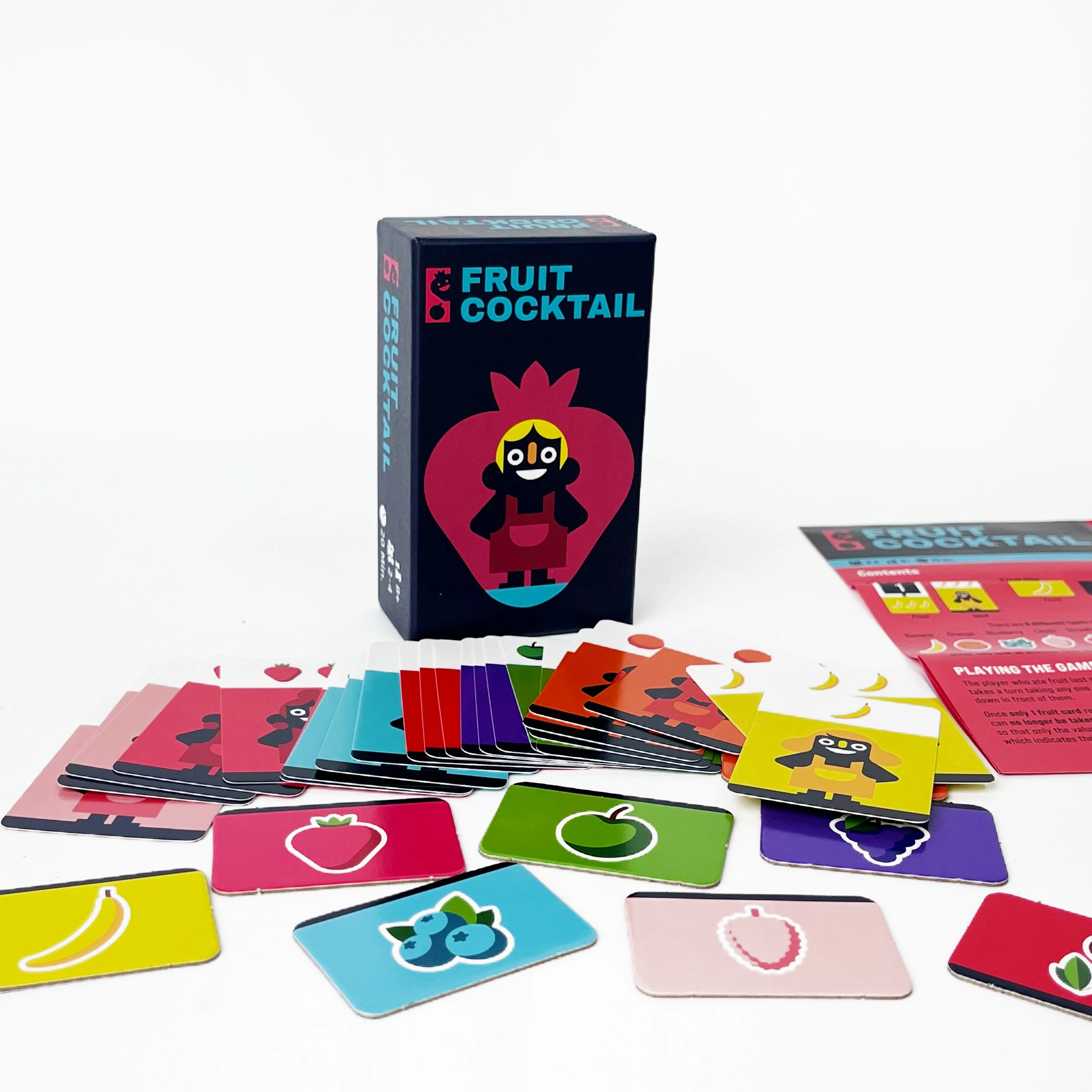 Board Game Crazy Sherlock\Fruit Cocktail – Compact Portable Strategy, Fun Family Card Party for Travel & Home Nights