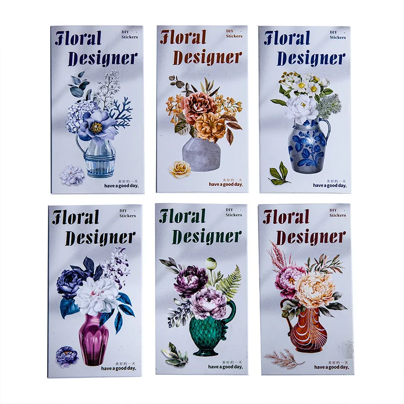20 قطعة/الوحدة Kawaii القرطاسية ملصقات Freelance بائع الزهور مذكرات مخطط ملصق مزخرفة سكرابوكينغ الحرفية ملصق #5