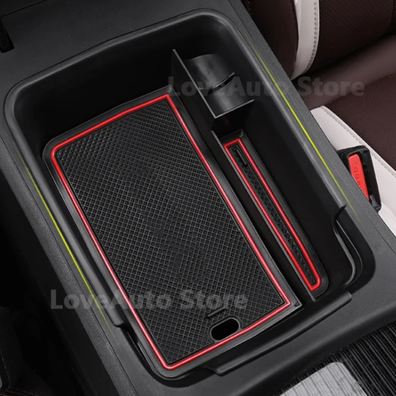 For Geely Monjaro KX11 Xingyue L 2021-2023 Car Central Armrest Storage Box Container Interior Stowing Tidying Accessories Cover