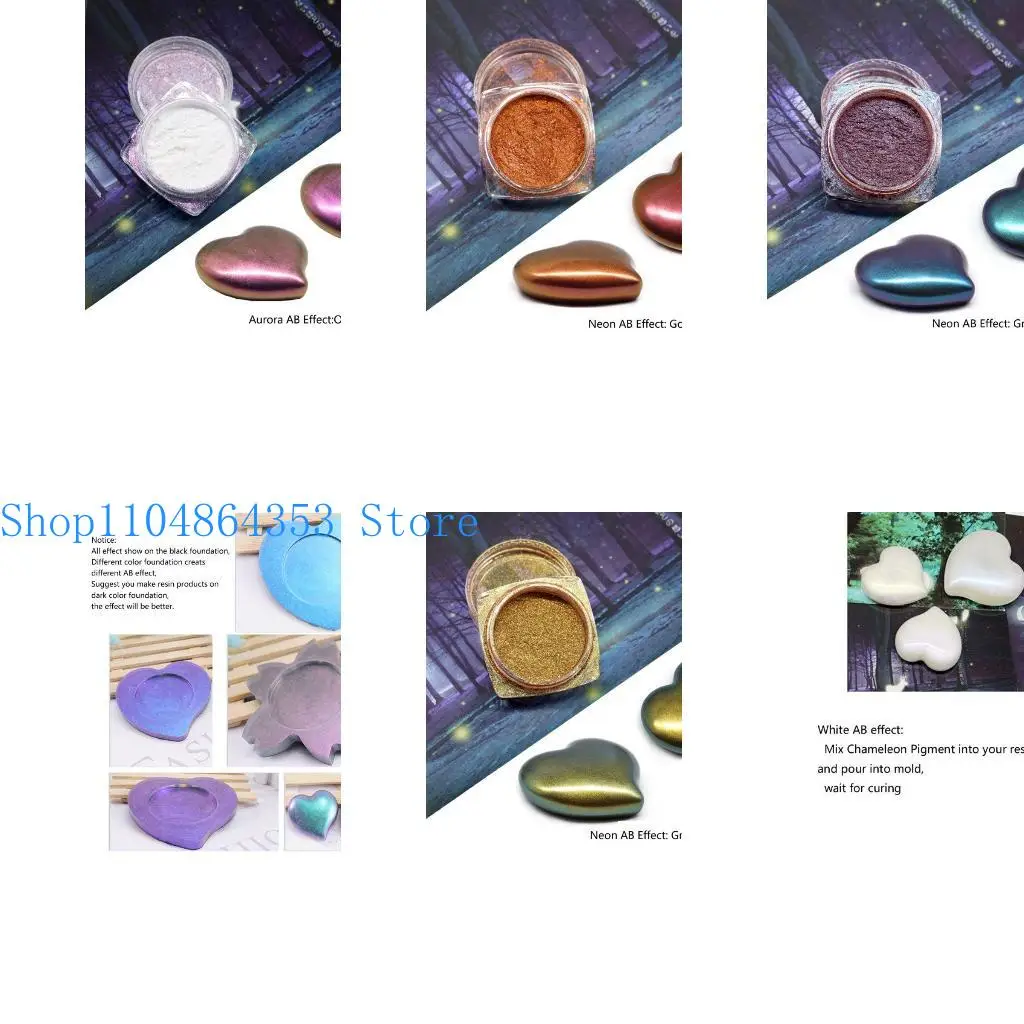 

652f Mica Powder-9 Цветовой пигмент Жемчужный