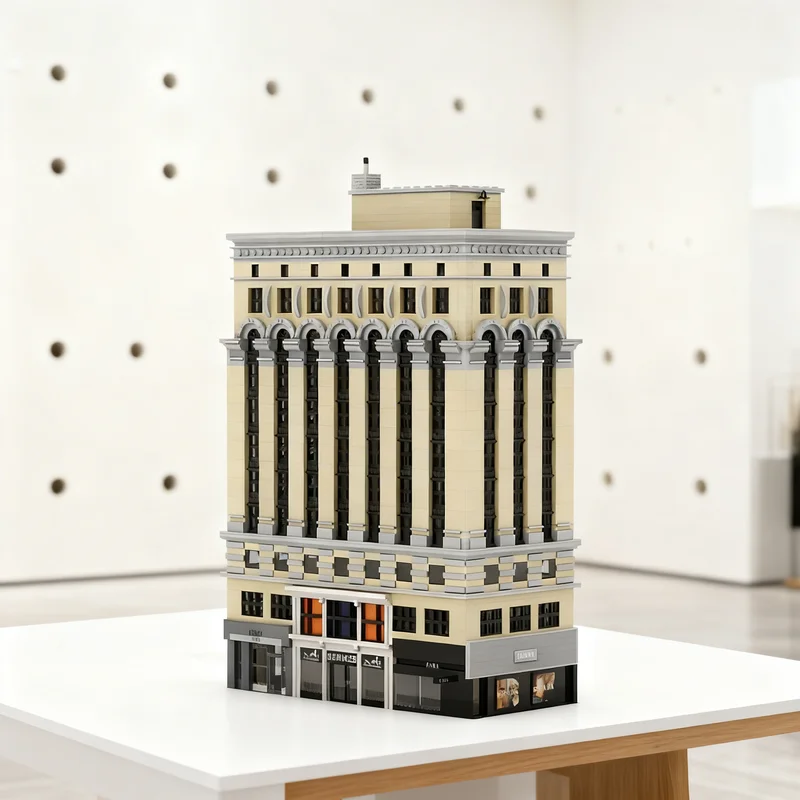 

6938pcs MOC New York Modular Streetscape Model Building Blocks Creative Display Gift Collectible Decor Kids Premium Adult Desk