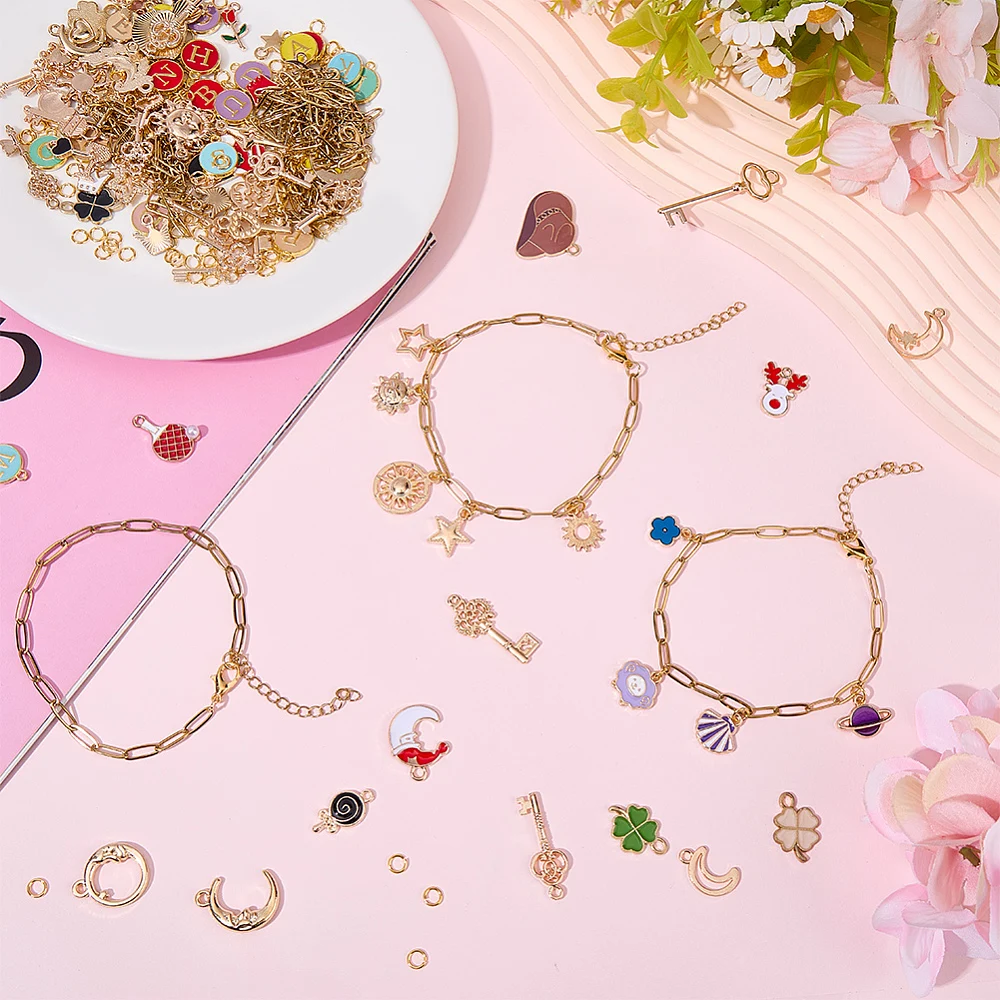 ชุดอุปกรณ์ทำสร้อยข้อมือทองคำ 3 - Jump Ring Assorted บทวิจารณ์และราคา
