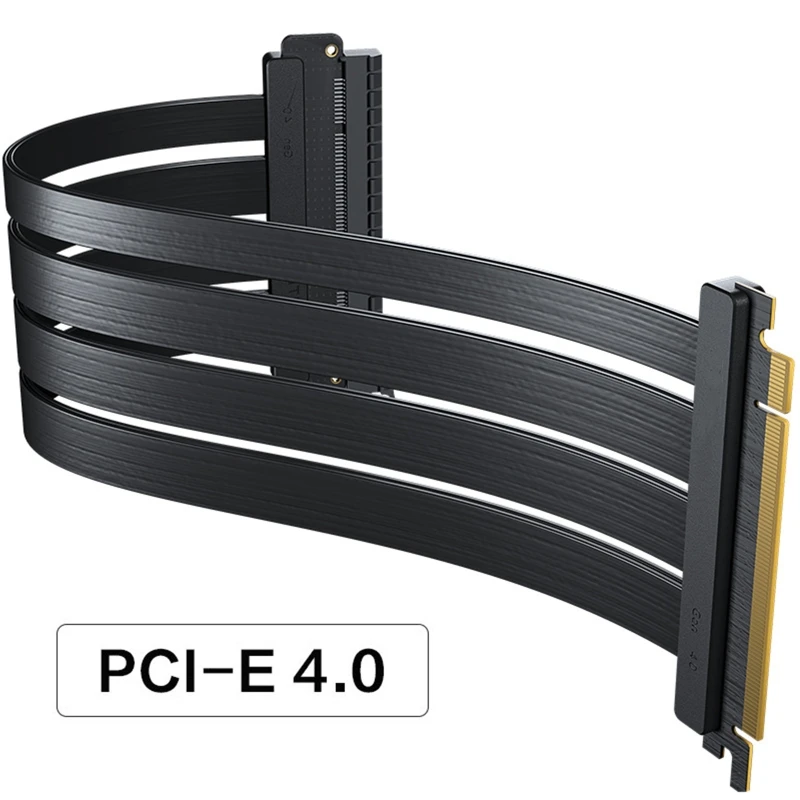 300mm FL30 PCI-E GPU Extension Wire Anti Interference PCIE X16 Vertical Install Mounting VGA Holder Mount  Extender Cord