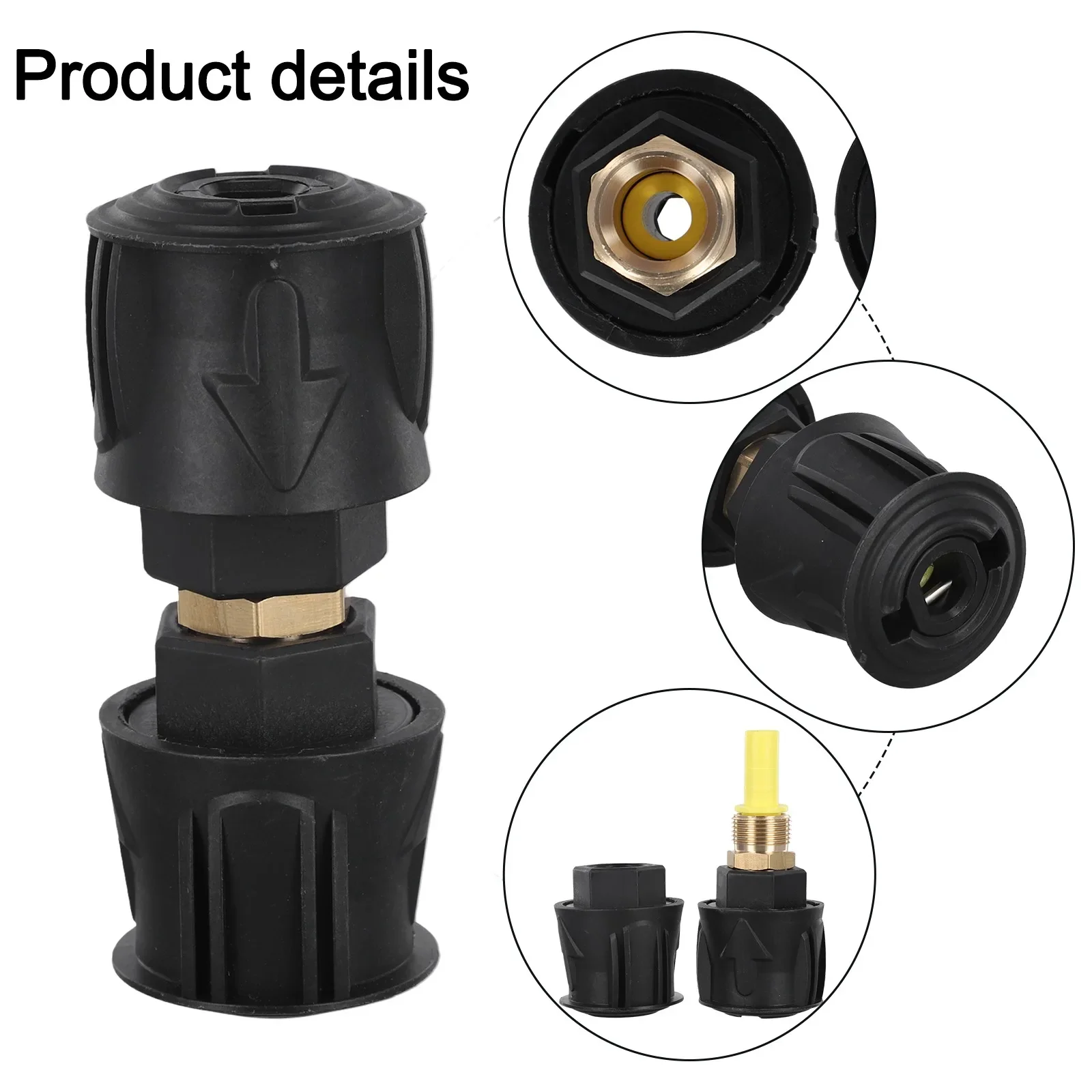 

Адаптер быстрого подключения M22 14 мм для Karcher Улучшите эффективность очистки с помощью прочных и надежных соединений