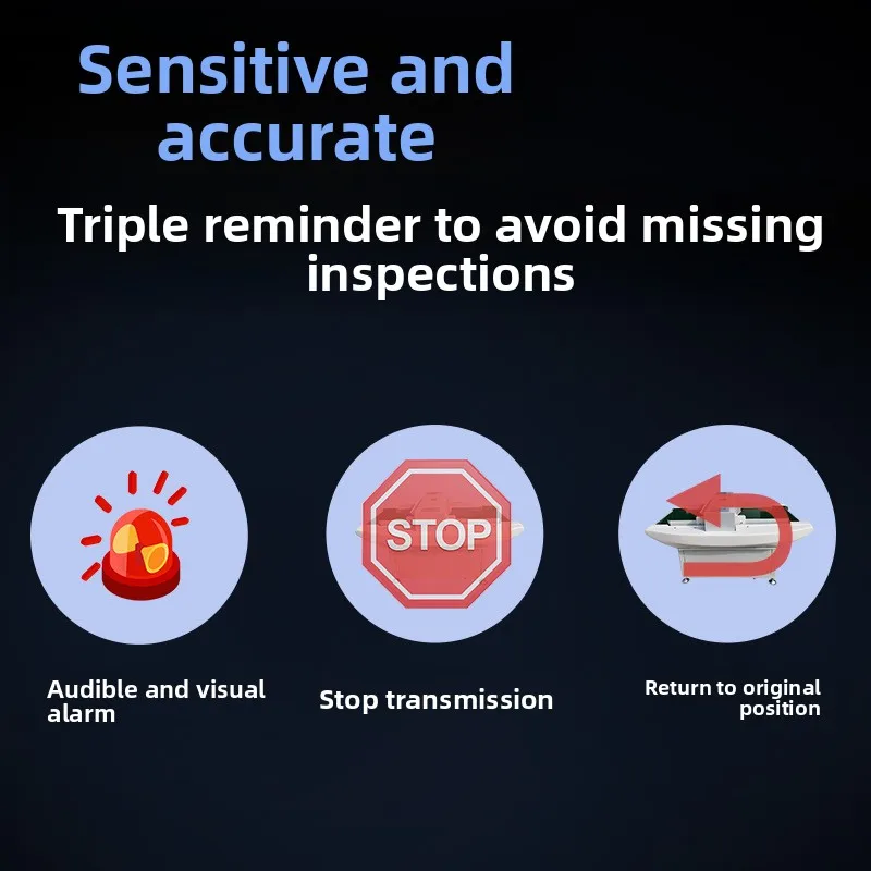 Anti-interference needle detector 620 model clothing factory toy shoes and socks broken needle detection metal detection needle