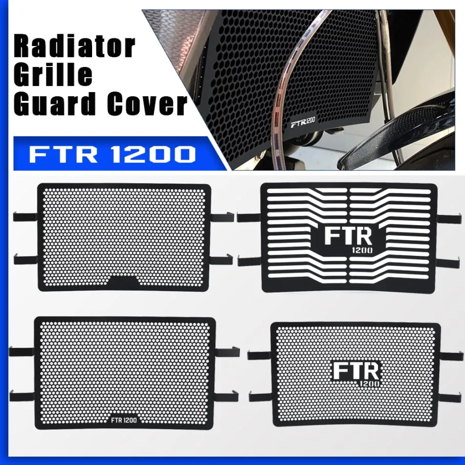 

Motorcycle Radiator Grille Guard Cover Protector For INDIAN FTR1200 CARBON/RALLY/ FTR/FTR 1200 SPORT 1200X100%R Carbon 2023 2024