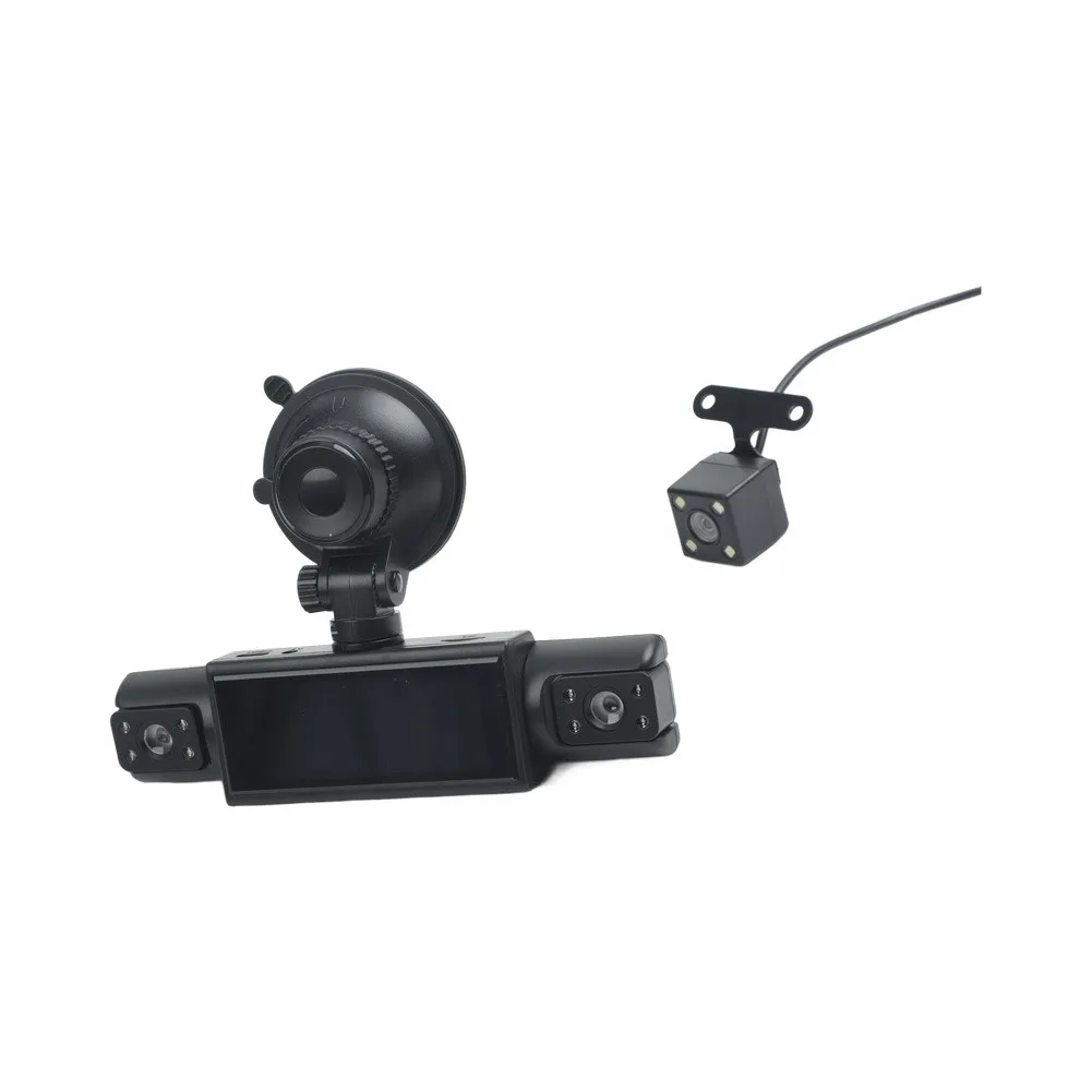 360 Degree Surround View for dash Cam 4 Camera Setup 1080P Front 480P Rear for Low Light For Night Vision and APP Management
