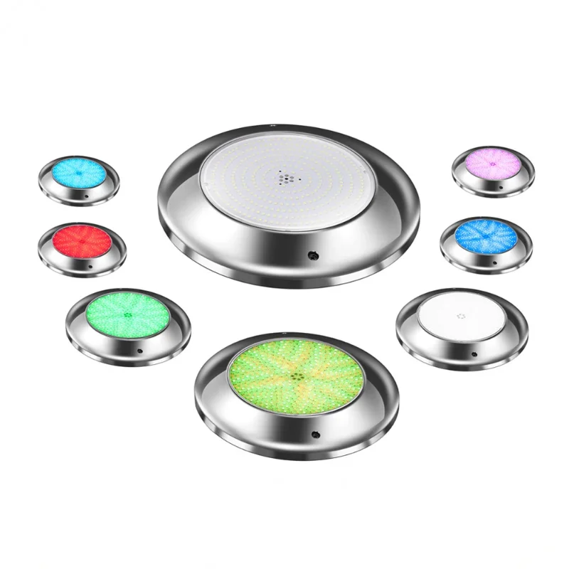 Refined 260x28mm Wall-mounted LED Waterproof RGB RGBW 316L Stainless Steel light swimming pool lights for piscina