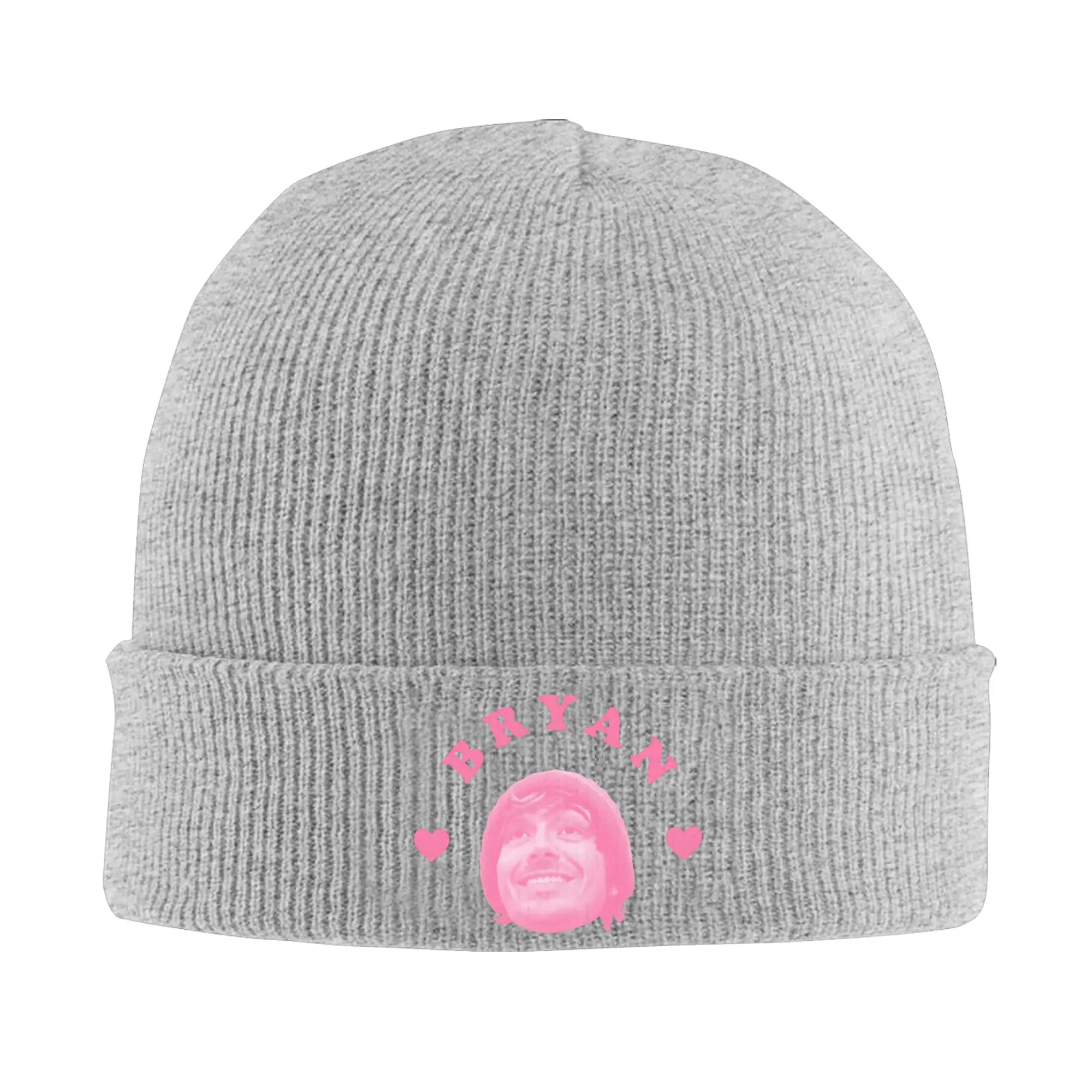 Female Male Austin Abrams Beanie Hats  Casual Knit Hat Winter Outdoor Sport Caps Pattern Elastic Bonnet Hats
