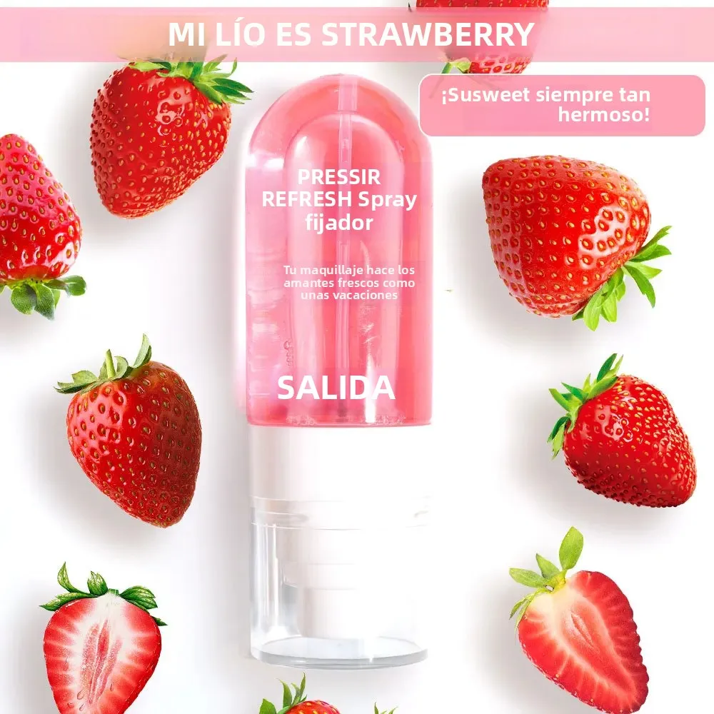 DUNUF 1 Uds. Spray fijador de maquillaje hidratante previene el maquillaje facial de derretir y decolorar sin aceite duradero y fresco