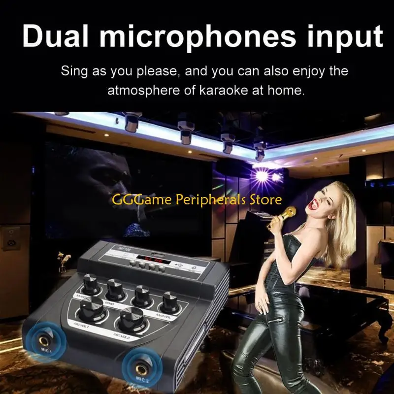 U55B MF108 Portable Mixing Unit with Separate Mix Adjustments For Multiple Devices