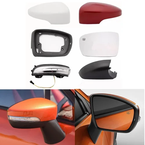 Cubierta de espejo retrovisor para coche, lámpara de luz de giro, marco de lente, tapa inferior para CHANGAN CS15 2016 2017 2018, 1 Uds.