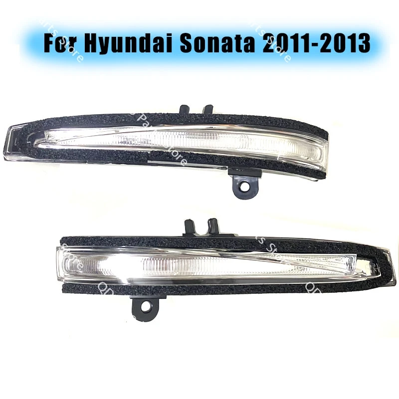 876143 S100 876243 S100 Per Hyundai Sonata 2011 2012 2013 Specchietto retrovisore per auto Indicatore di direzione Luci lampeggianti