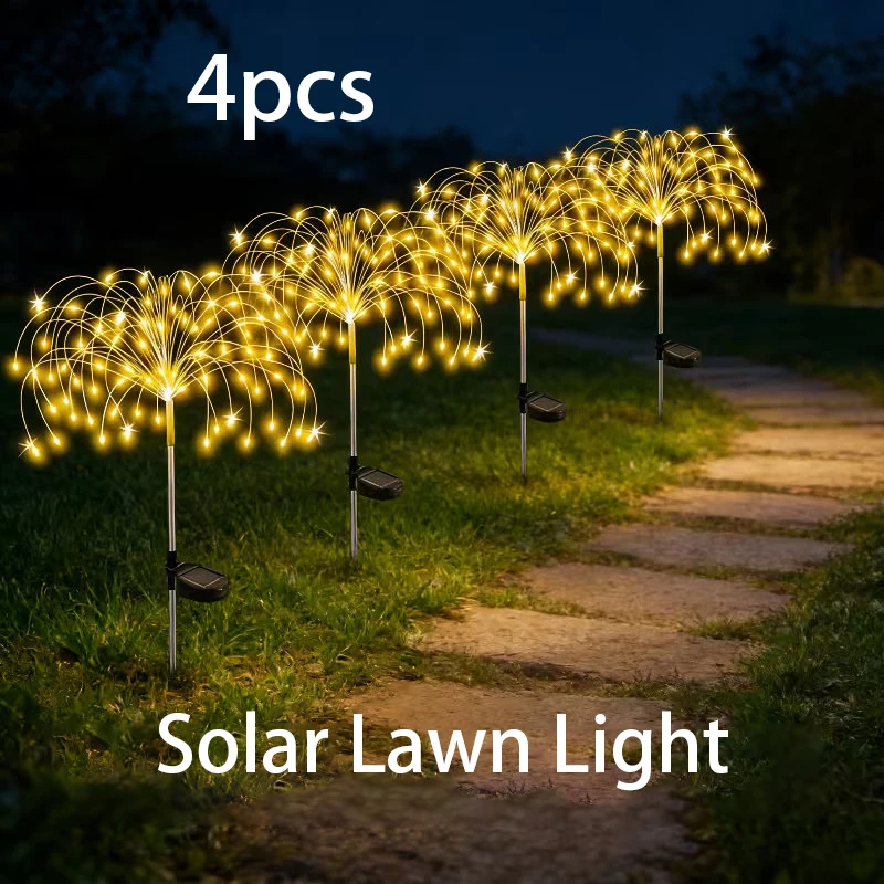 Landscape Fairy Light Garden Lights Solar Firework Lights Ou